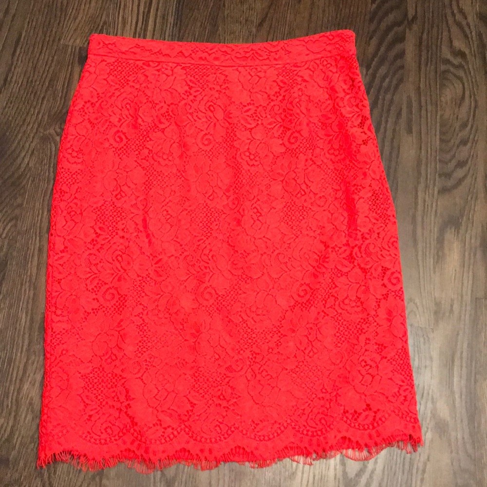 CeCe Red Skirt